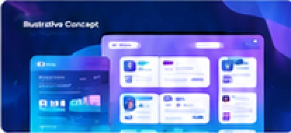 Project workspace dashboard concept for an automated business workflow